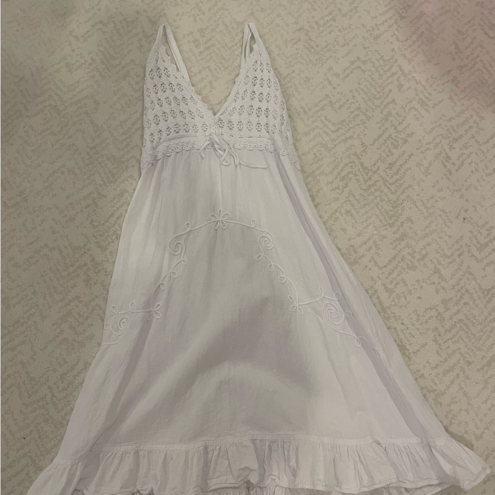 White summer dress